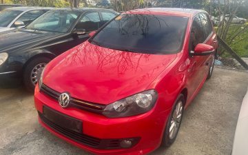 Rent VW golf 6 